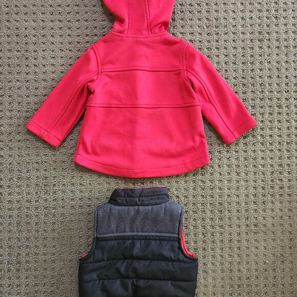 (2 Pcs) First Impression Red Jacket 12m + Genuine Kids Black 12m (BUNDLE# J1) - Picture 9 of 9